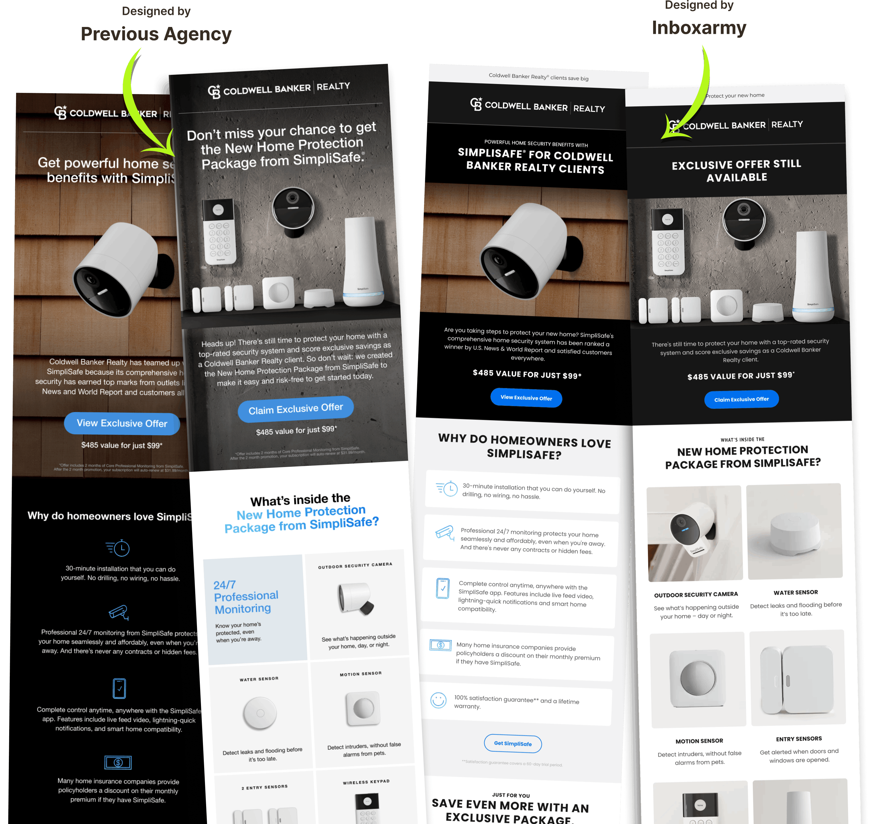 Email design transformation