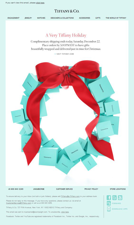 Holiday email templates_Tiffany Holiday email templates_Tiffany