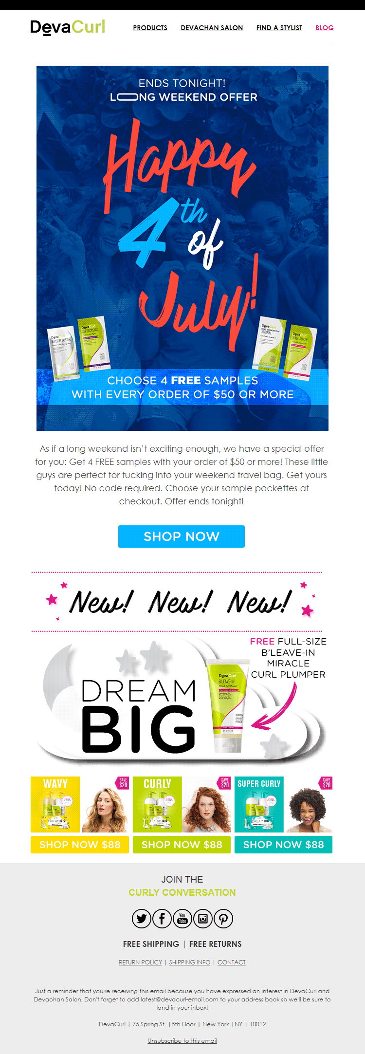 Devacurl email Devacurl email