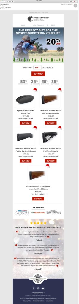 Christmas-Email-Campaign-Example-—-Falcon-Strike