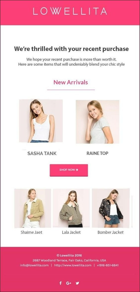 Lowellita Klaviyo Flow