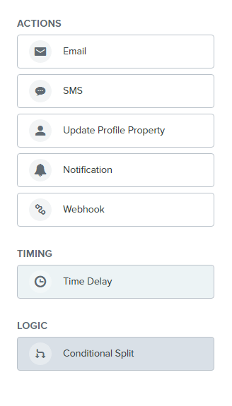 components of the klaviyo email flow