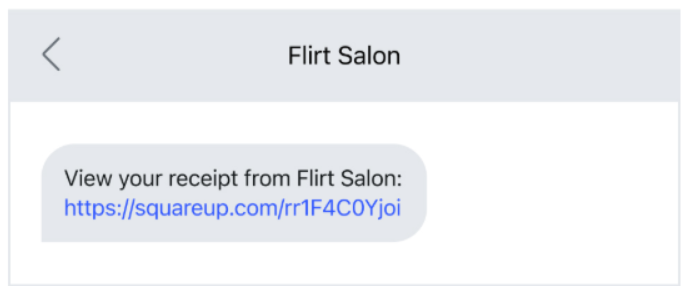 Flirt salon sms example