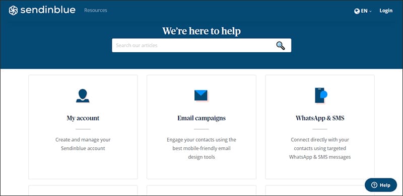 Customer Support_Sendinblue