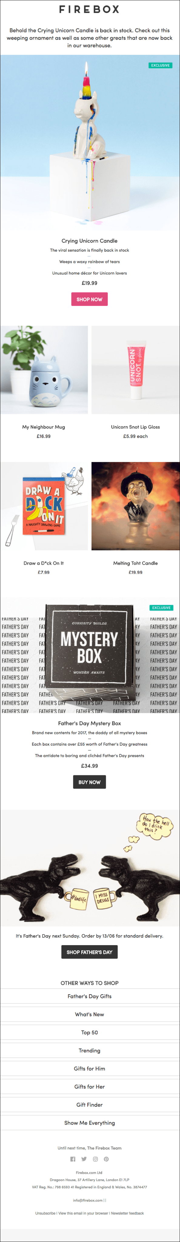 Firebox example