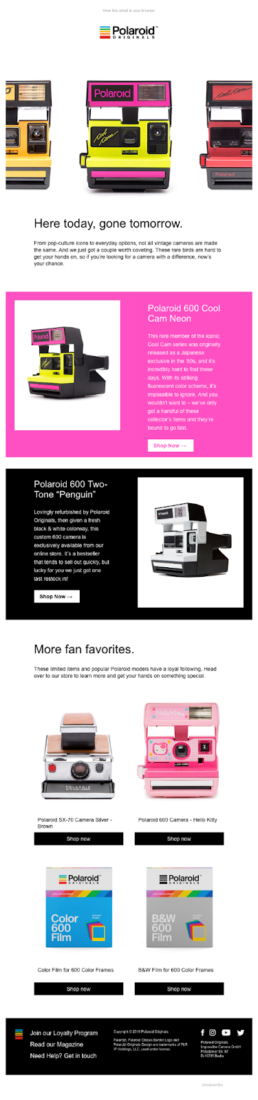 Polaroid Originals Reviving Nostalgia