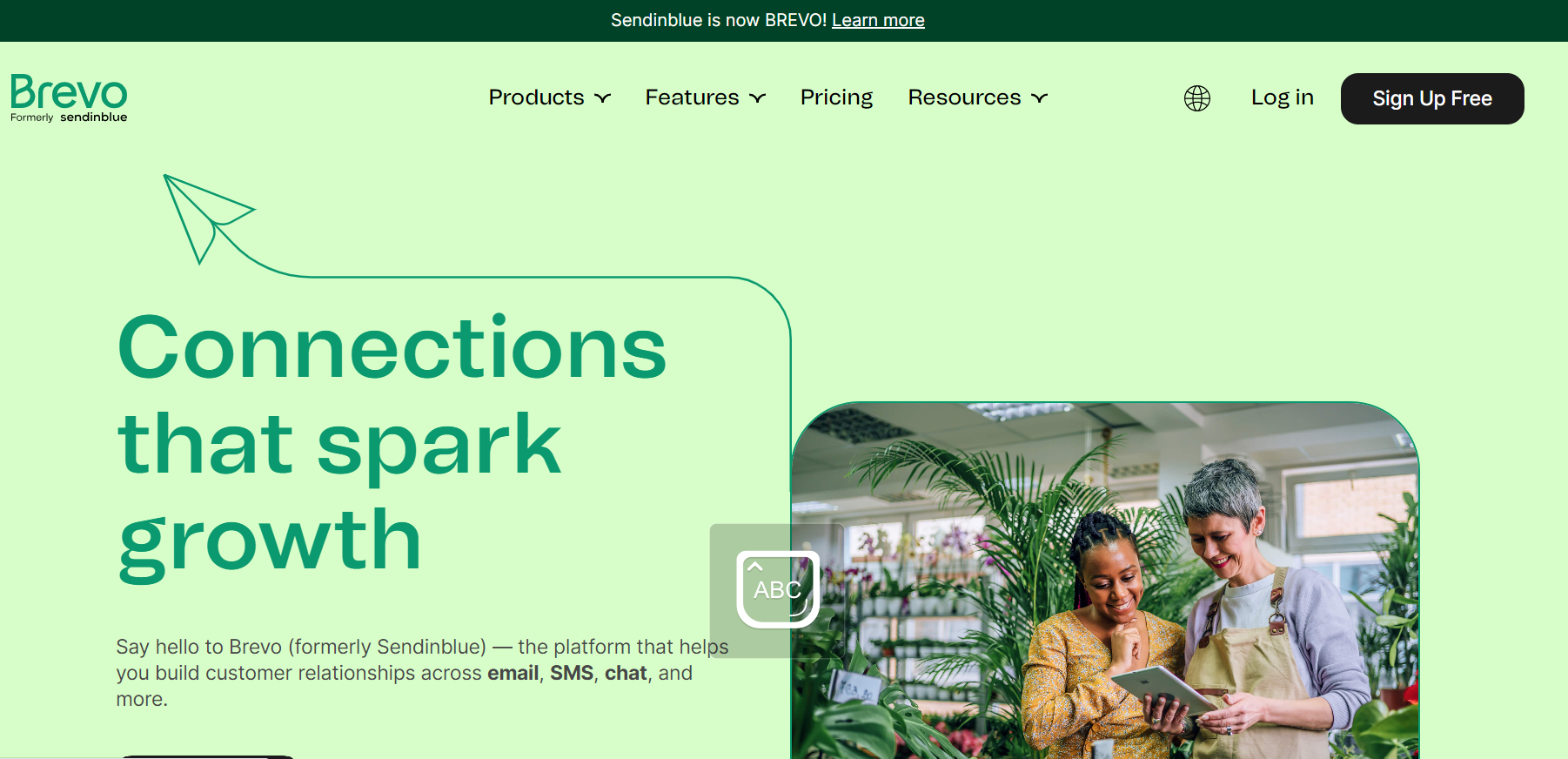 Sendinblue an aweber alternative