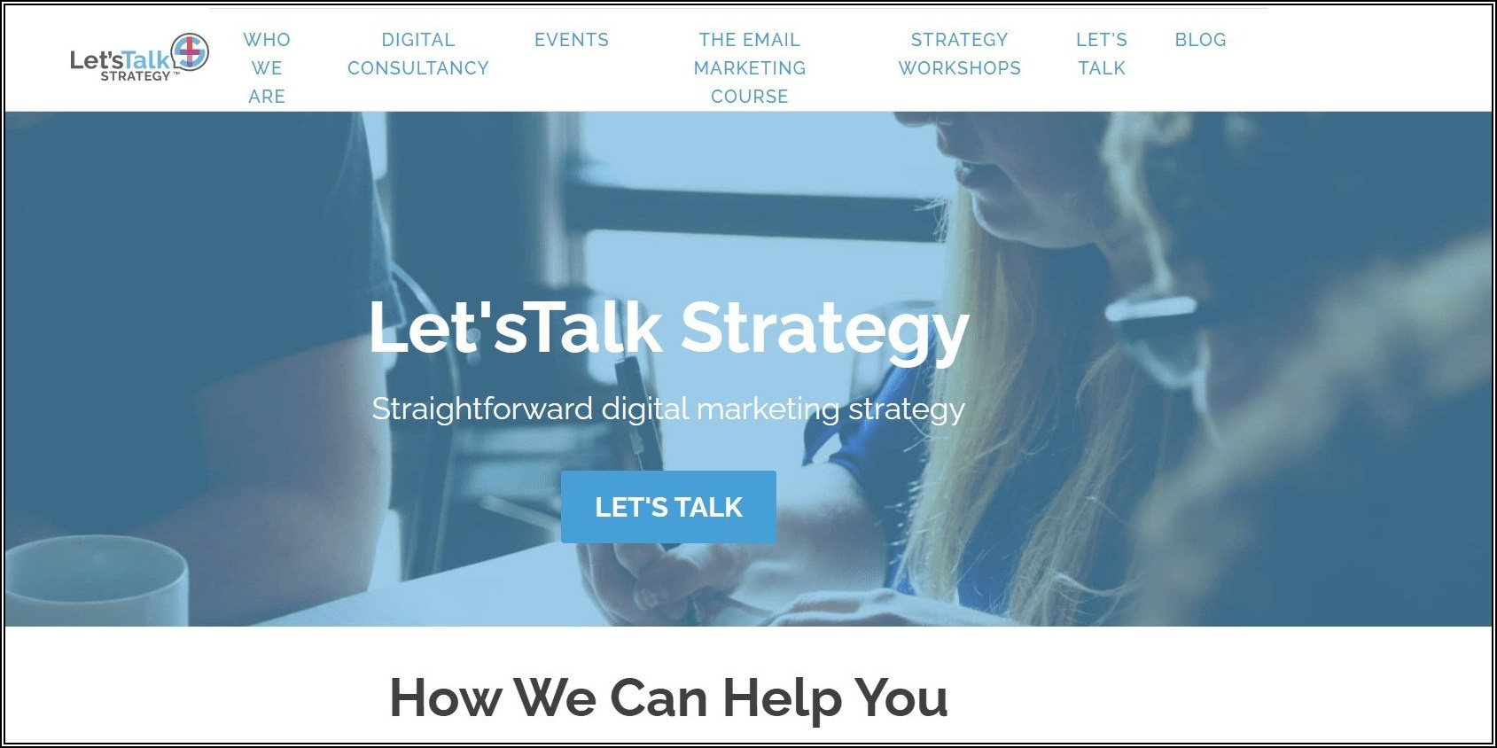 Lets talk strategy
