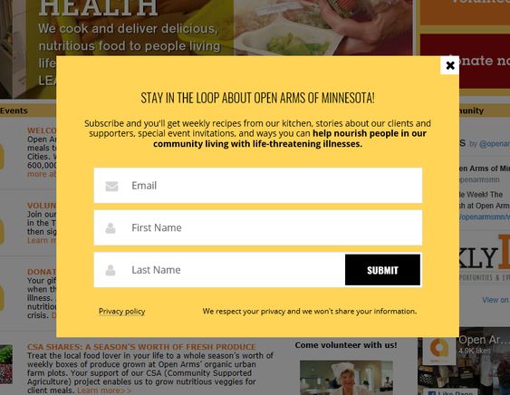 Straightforward Pop-Up