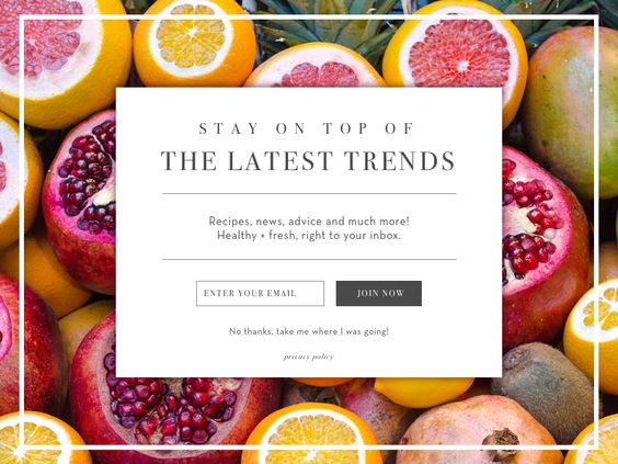 Colorful and relevant forms