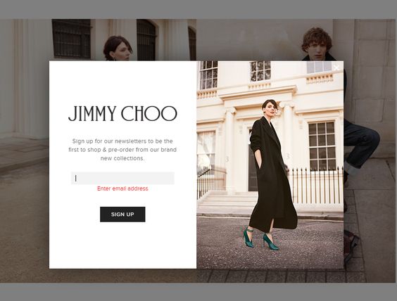 Jimmy choo newsletter