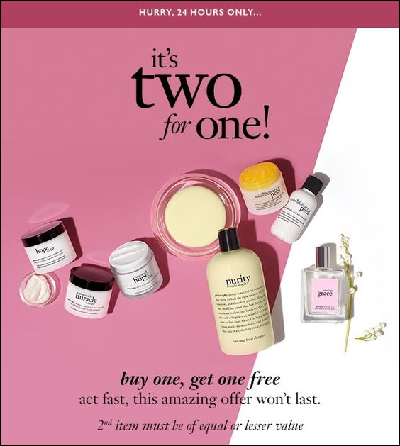 Free gift with purchase Re-engagement Email Examples