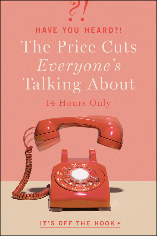 Re-engagement email example to show them what they are missing