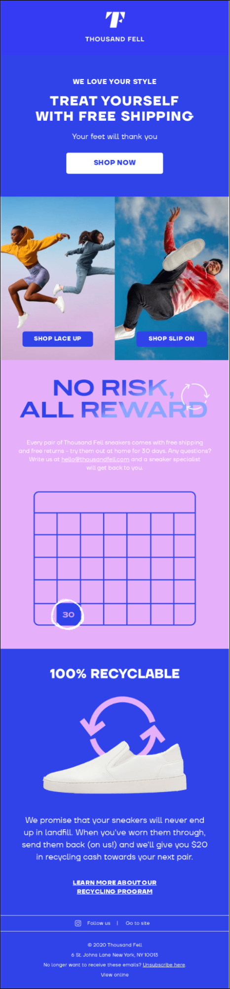 Thousand Fell emails