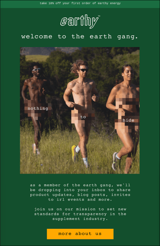 Earthy Be Bold (If it's on brand)