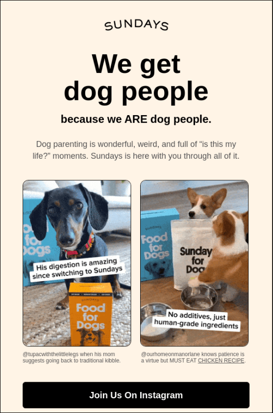 Sundays Connect On Socials