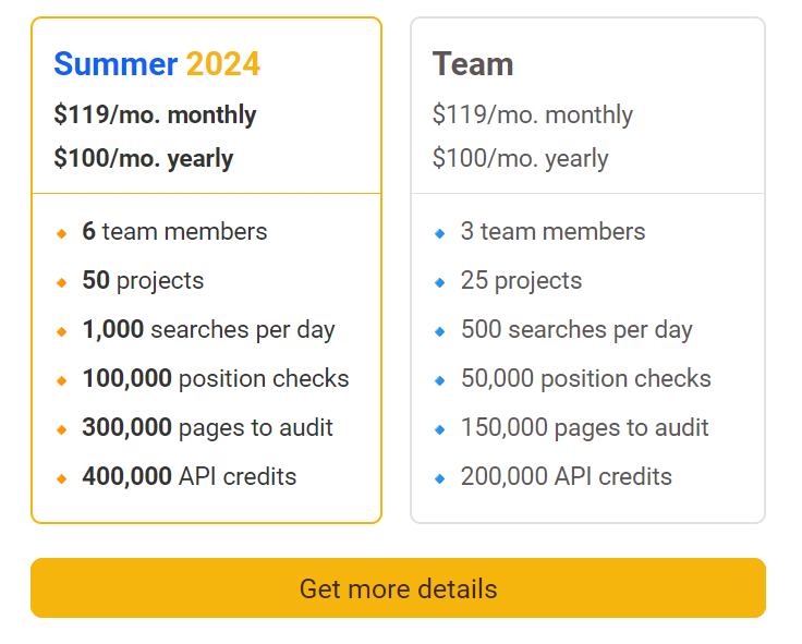 CTA from Serpstat’s newsletter