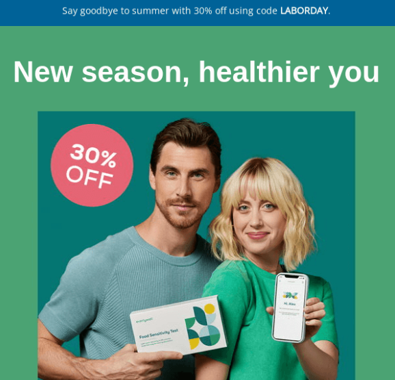 Seasonal Health Products Example