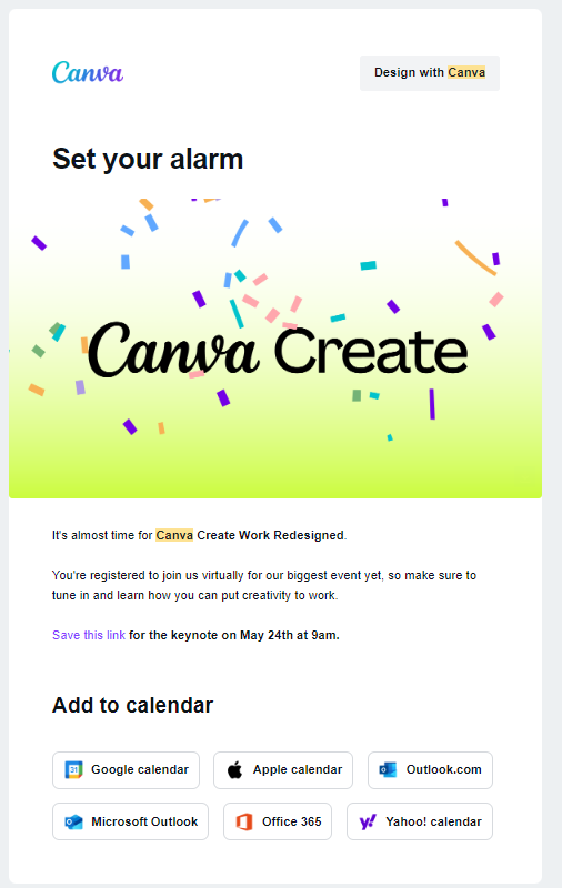 canva newsletter template