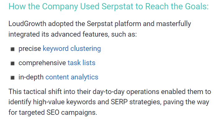 serpsstat saas newsleetter example