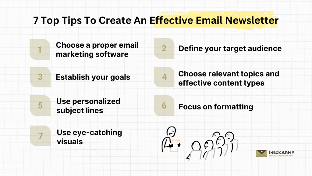 tips to create an effective email newsletter