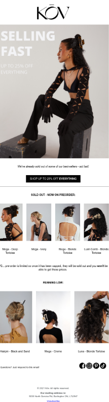 kov essentials Black Friday sales