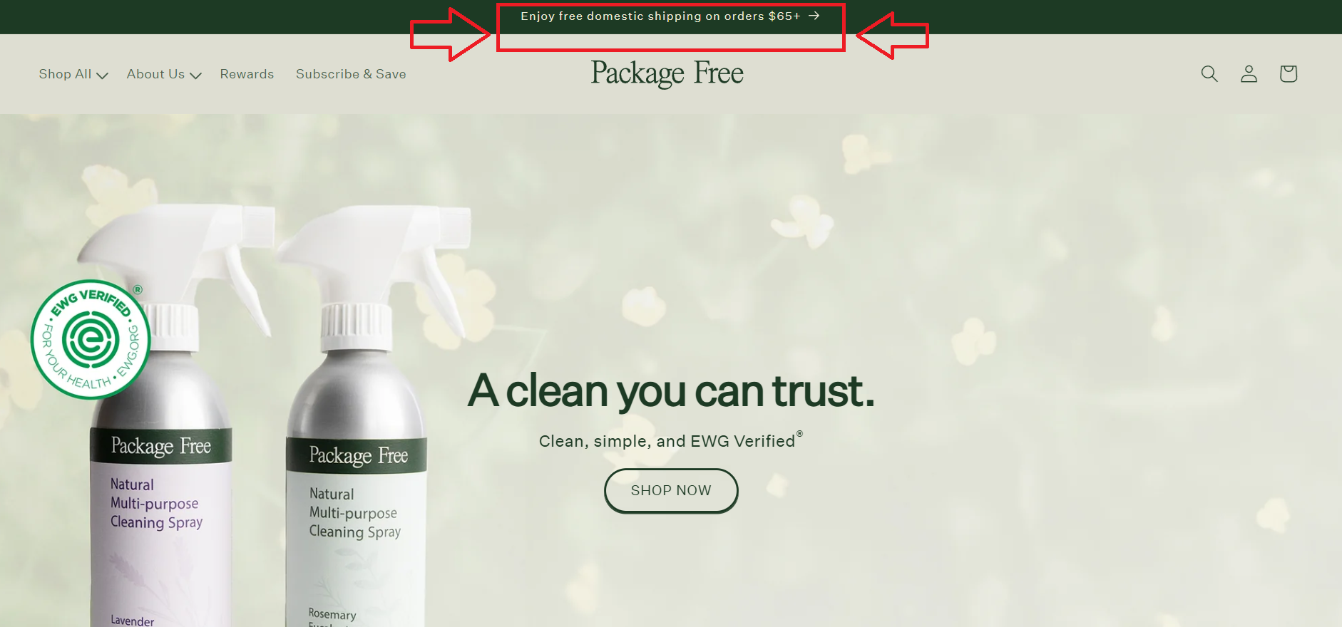 Free Shipping Threshold