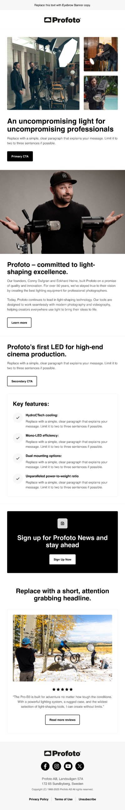 Profoto – An uncompromising light