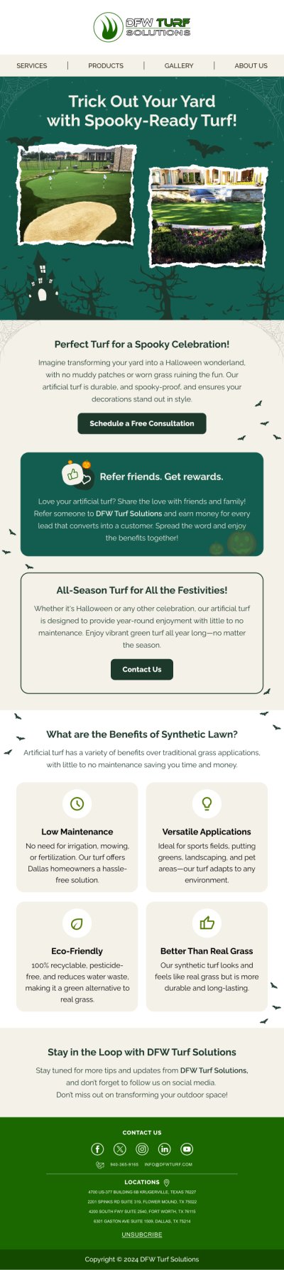 DFW Turf solutions – Trick out your yard