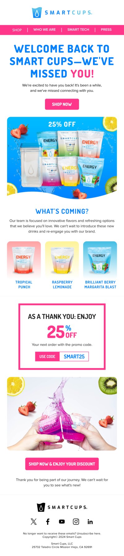 SMARTCUPS – Welcome back to smart cups