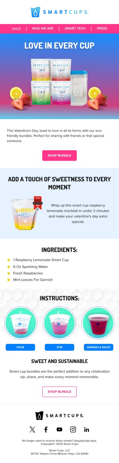 SMARTCUPS – Love in every cups