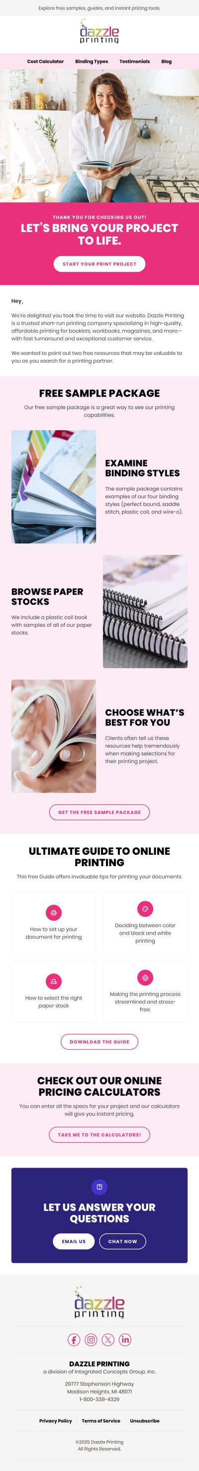 Dazzle Printing